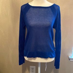 Woman’s Bongo Mesh Blue Shirt